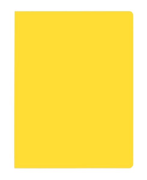 Elba Gio Pack de 50 Subcarpetas de Cartulina 230gr - Formato A4 - Ranura para Fastener - Color Amarillo Intenso