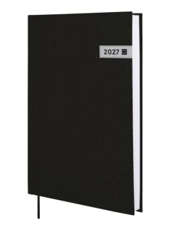 Finocam Dynamic Porto Agenda Profesional - Anual 2027 - 1 Dia por Pagina - Formato Y11 - 165x240mm - Cinta Punto - Tapa Dura de Carton Forrado - Esquinas Microperforadas - Papel de 80g/m2 -