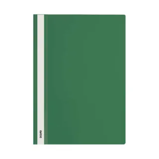 Dohe Dosier con Fastener de Polipropileno - Tamaño A4 - Cubierta Transparente y Trasera Opaca - Ideal para Organizar Documentos · Pack de 10 uds.