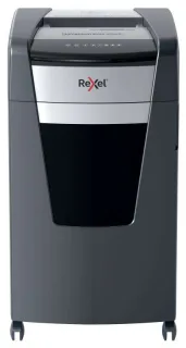 Rexel Momentum Extra XP422+ Destructora de Papel de Corte en Particulas sin Atascos - 22 Hojas A4 - Tecnologia de Deteccion Activa Anti Atascos - Alto Nivel de Seguridad P4 - Negro