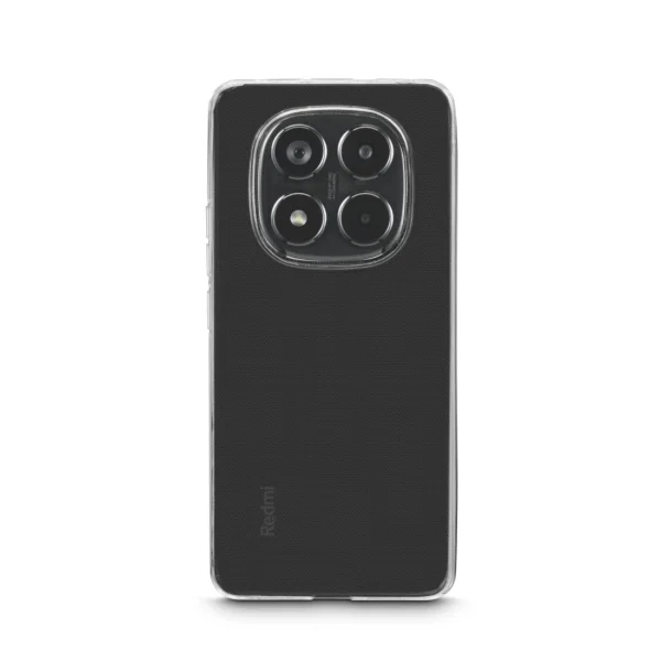 Hama Always Clear Funda para Xiaomi Redmi Note 14 Pro 5G - Antideslizante - Poliuretano Termoplastico - Bordes Elevados - Color Transparente