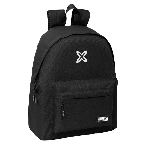 Safta Munich Basicos Mochila - Asa de Mano - 33x42x15cm - Color Negro