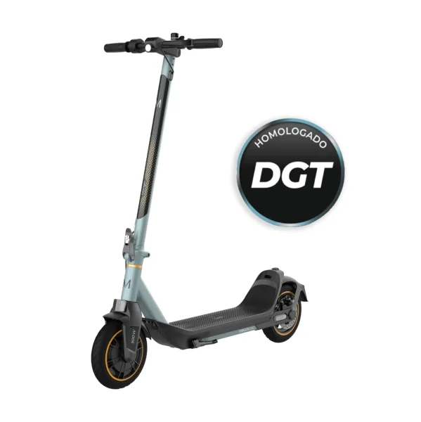 Cecotec Bongo Serie M20 Patinete Electrico - 500W - Autonomia 20km - Ruedas 8.5” Neumaticas - Frenado Doble Seguro - Pantalla LED - Homologado por la DGT - Velocidad 25km/h - Color Negro y A