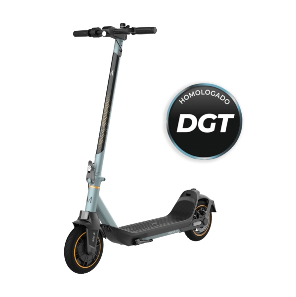 Cecotec Bongo Serie M20 Patinete Electrico - 500W - Autonomia 20km - Ruedas 8.5” Neumaticas - Frenado Doble Seguro - Pantalla LED - Homologado por la DGT - Velocidad 25km/h - Color Negro y A