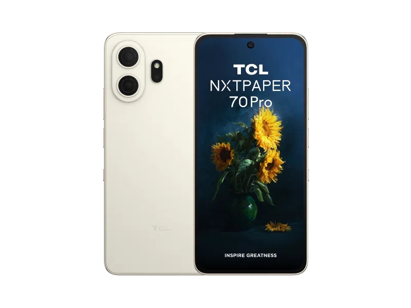 TCL Nxtpaper 70 Pro 5G Smartphone Pantalla 6.9" - 8GB - 256GB - Camara 50MP - Bateria 5200mAh - Color Dorado