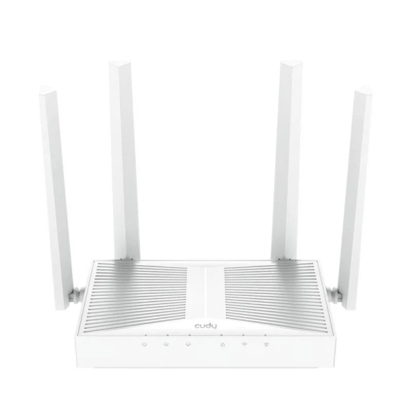 Cudy Punto de Acceso Gigabit de Escritorio Dual Band AC1200 - Velocidad hasta 1000Mbps - 1 Puerto - 4 Antenas de 5dBi - Color Blanco