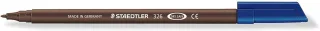 Staedtler Noris 326 Rotulador de Punta Fina - Trazo 1mm Aprox - Tina Base de Agua - Color Pardo Van Dyck · Pack de 10 uds.