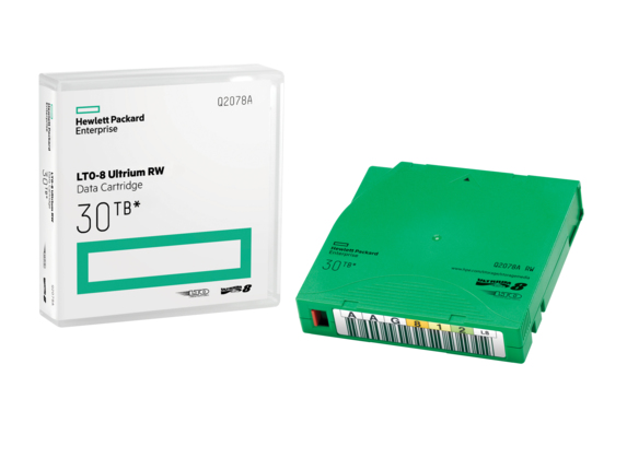 HP LTO-8 Ultrium RW 12TB/30TB Cinta de Datos (BaFe)