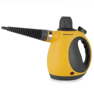 Orbegozo Vaporetino LV 3580 Limpiador a Vapor - Potente y Eficaz para un Hogar Saludable - Presion de Agua 2.6 - 3.2 Bar - Potencia 1050W - Deposito 350ml - 9 Accesorios Incluidos - Cable 3