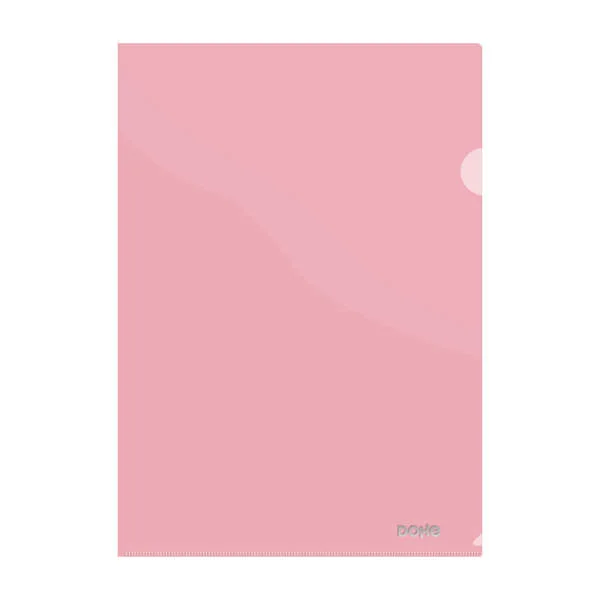 Dohe Dossier Uñero Premium Tamaño A4 - 210x297mm - Fabricado en Polipropileno Translucido de 180 Micras - Color Rojo · Pack de 8 uds.