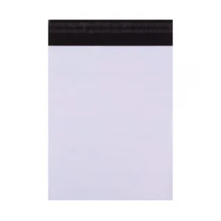 Apli Pack de 50 Bolsas de Polipropileno Opacas con Cierre Adhesivo - Alta Resistencia - Flexibles - Opacas para Privacidad - Color Blanco