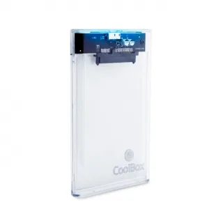 CoolBox Caja HDD 2.5" SCT-2533 USB3.0 Transparente