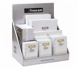 Finocam Expositor con 63 Recambios No Caducables para Agendas Open - Color Surtidos