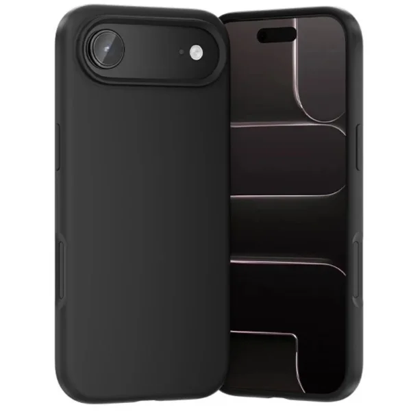 Vention Funda de Silicona para Iphone 17 Air - Anillo Magnetico MagSafe - Compatible con Carga Inalambrica - Color Negro