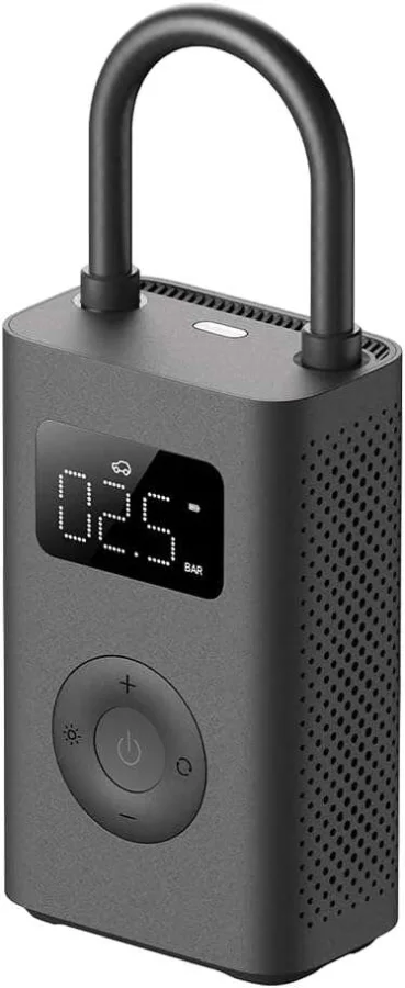 Xiaomi Mi Portable Electric Air Compressor 2 Compresor de Aire Portatil - Pantalla LED - Presión de hasta 10,3 bares - Incluye Boquilla y Aguja para Balones
