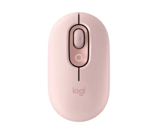 Logitech POP Mouse Raton Inalambrico 1000dpi - 4 botones - Multidispositivo - Color Rosado