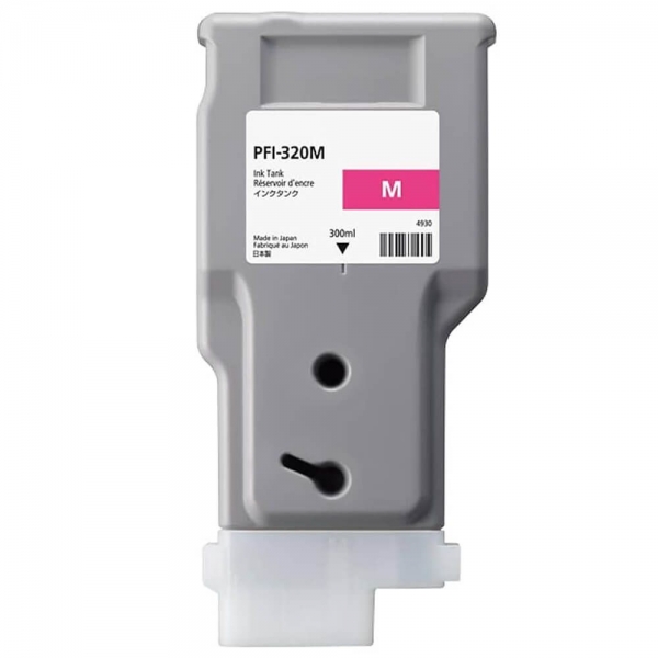 Canon PFI320 Magenta Cartucho de Tinta Pigmentada Generico - Reemplaza 2892C001/PFI-320M