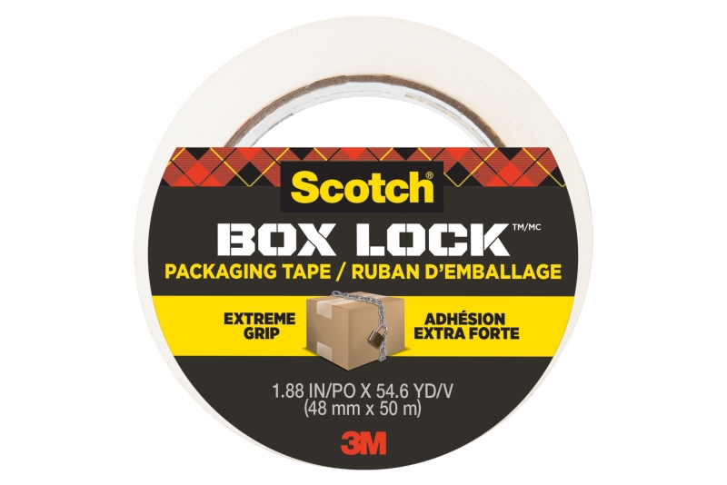 Scotch Box Lock Precinto de Embalaje - 48mm x 50m - Color Transparente