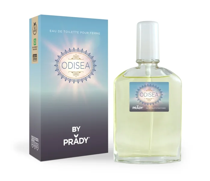 Prady Colonia de Mujer Odisea - Frasco de 90 ml - Spray Pulverizador