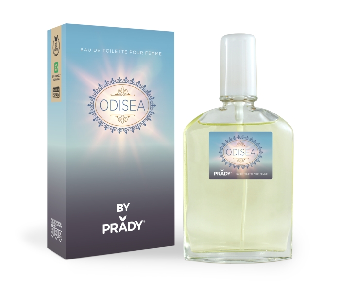 Prady Colonia de Mujer Odisea - Frasco de 90 ml - Spray Pulverizador