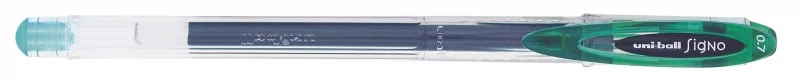 Uni-ball Signo UM-120 Boligrafo de Tinta Gel - Punta de Bola 0.7mm - Tinta Resistente al Agua y Luz - Color Verde · Pack de 12 uds.