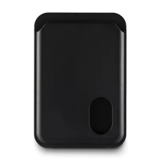 Hama Fantastic Feel Tarjetero MagSafe para iPhone - Deslizamiento Facil - Magnetico - Magnetico - Color Negro