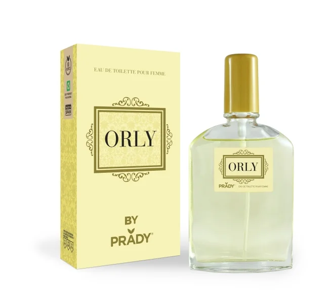 Prady Colonia de Mujer Orly - Frasco de 90 ml - Spray Pulverizador