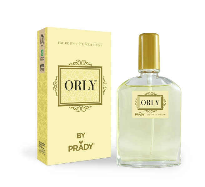 Prady Colonia de Mujer Orly - Frasco de 90 ml - Spray Pulverizador