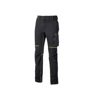 Upower World Lady Pantalon Stretch U-4 - Talla 2XL - Resistente y Transpirable, Secado Rapido, Multiples Bolsillos Funcionales, Ajuste Retractil, Detalles Reflectantes, Proteccion DPI1 - Col