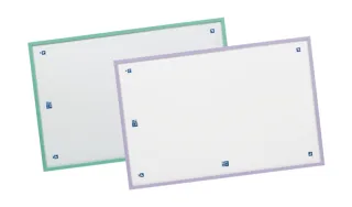 Oxford Pizarra A3 Pastel - Incluye Boligrafo y Borrador - Ideal para Tomar Notas y Organizar Ideas · Pack de 4 uds.