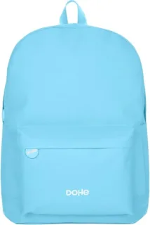 Dohe Daypack Serenity Mochila Escolar - Varios Compartimentos - Asa Superior - Tirantes Acolchados y Ajustables - Fabricada en Poliester - Color Azul