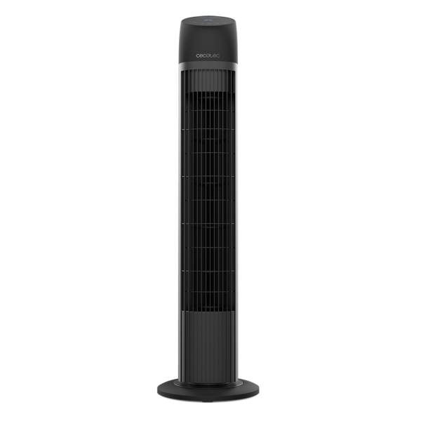Cecotec EnergySilence 8050 SkyLine Smart Ventilador de Torre de 33" de Altura - 45W - Motor de Cobre - Mando a Distancia - Pantalla LED - 3 Velocidades - Oscilacion de 70º - Temporizador - C