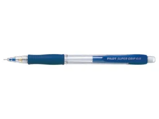 Pilot Portaminas SuperGrip H185 - Trazo 0.5mm - Mina HB - Cuerpo Azul · Pack de 12 uds.