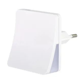 Hama Edge Luz LED Nocturna con Enchufe - IP20 - Sensor de Luz - 6x6x7cm - Color Blanco