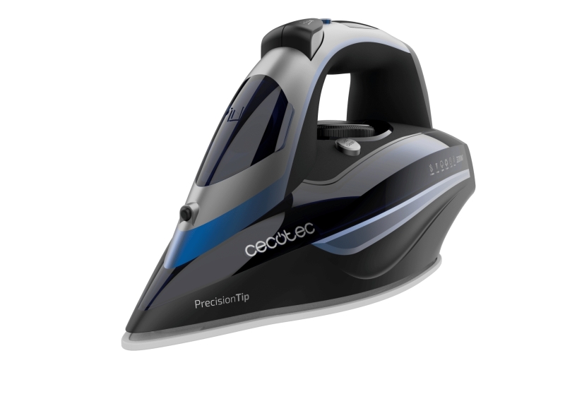 Cecotec IronHero 3200 i-Pump Plancha de Ropa - 3200W - Bomba de Agua Automatica - Vapor Continuo 75g/min - Golpe de Vapor 285g/min - Sistema Antigoteo y Antical - Autoapagado - Color Negro y