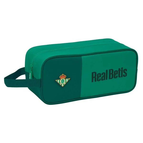 Safta Real Betis Balompie Zapatillero - Asa Lateral - Resistente al Agua - 7L - Duradero - 340x140x150mm - Color Verde