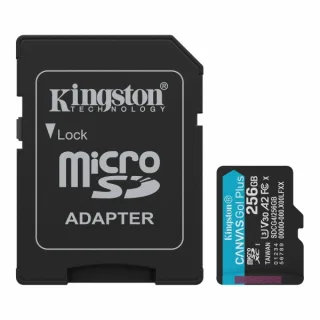 Kingston microSD Canvas Go! Plus 4 256GB 200 MB-s