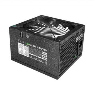 Tacens Valeo V 800M Fuente de Alimentacion 800W ATX - PFC Activo - Ventilador 140mm de 12dB - 80 Plus Silver - Cableado Modular - 158x150x86mm - Color Negro