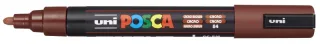 Posca PC-5M Marcador de Pintura - Punta de Bala 1.8-2.5mm - Base al Agua - No Permanente - Resistente a la Luz - Inodoro - Color Cacao · Pack de 6 uds.
