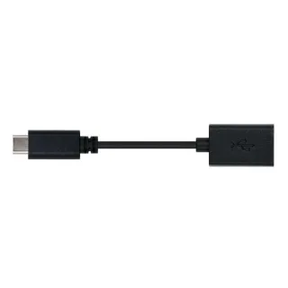 Nanocable Cable USB 2.0 3A, USB-C/M-A/F, 15cm