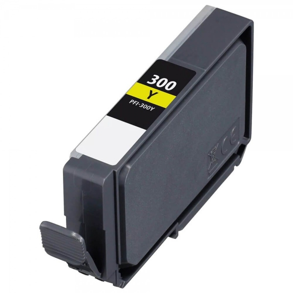 Canon PFI300 Amarillo Cartucho de Tinta Pigmentada Generico - Reemplaza 4196C001/PFI-300Y
