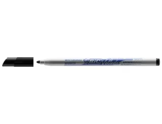 Bic Velleda 1721 Rotulador para Pizarra - Punta Fina - Trazo de 1.5mm - Borrado Optimo - Color Negro · Pack de 24 uds.