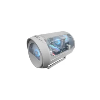 Mars Gaming MC-CYLON Minitorre Ultracompacta - Ventilador Frontal RGB Chroma de 200mm - Ventilador Trasero de 120mm - Soporte MicroATX/Mini-ITX - 3 Ranuras de Expansion - 460x330x325mm - Col
