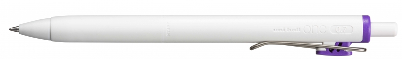 Uni-ball UMN-S-07 Boligrafo de Tinta Gel Retractil - Punta de Bola 0.7mm - Escritura Ultra Fluida - Agarre Suave y Comodo - Color Violeta · Pack de 12 uds.