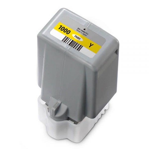 Canon PFI1000 Amarillo Cartucho de Tinta Pigmentada Generico - Reemplaza 0549C001/PFI-1000Y