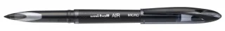 Uni-ball AIR MICRO UBA-188-M Rollerball - Punta de Acetato Plastico 0.5mm - Escritura Ajustable - Tinta Pigmentada Resistente al Agua y Luz - Color Negro · Pack de 12 uds.