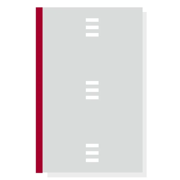Finocam R4067 Bloc de Notas para Agendas Open - Perforado - Formato A4 - 210x5x297mm - Lineas Guia - Color Gris Claro