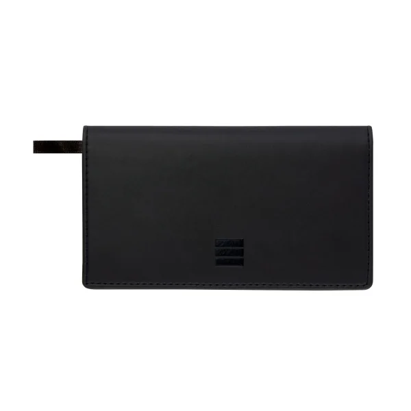 Finocam Ibis Agenda Plana en Catalan - Anual 2026 - Formato Pl1 - 130x6x6mm - Semana Vista en Vertical - Color Negro