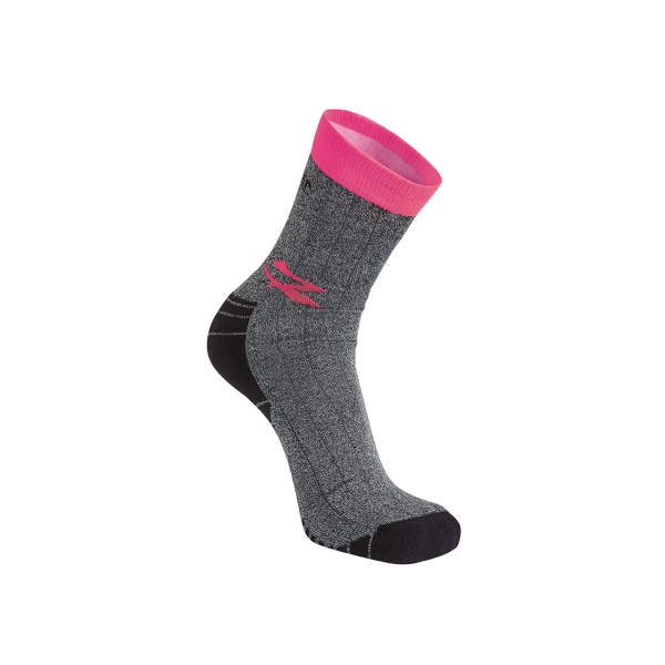 Upower Giady Calcetines Tecnicos - Talla Unica - Ajuste Perfecto y Duradero, Tecnologia Memory Size, Material Transpirable, Plantilla Amortiguadora, Costuras Planas, Collar Anti-Torsion - Co