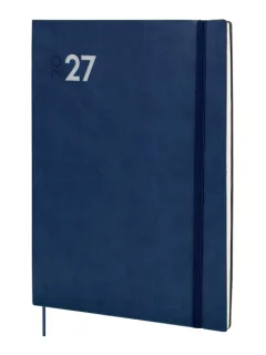 Finocam Dynamic Mara Agenda Profesional - Anual 2027 - Semana Vista Vertical - Formato Y12 - 210x270mm - Goma Elastica - Tapa Blanda de PU - Esquinas Microperforadas - Papel de 80g/m2 - Colo